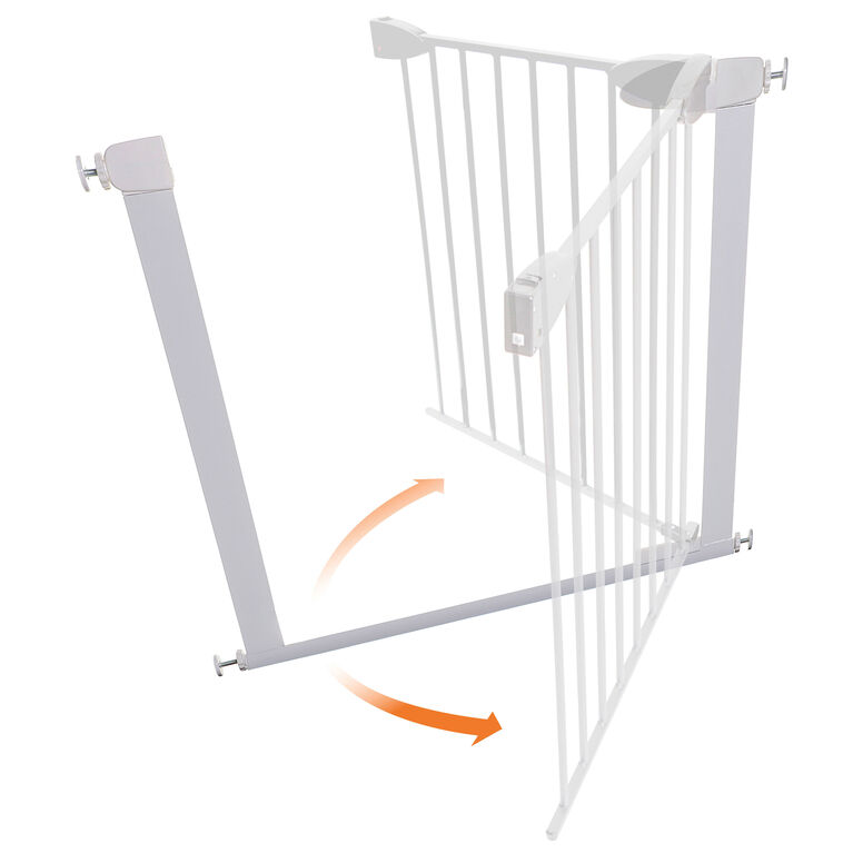 Dreambaby Boston Magnetic Auto-Close Security Gate - White