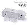 Safety 1st Dual Smart Outlet Plug - Connected Home Collection (Alexa and Google Home Compatible)