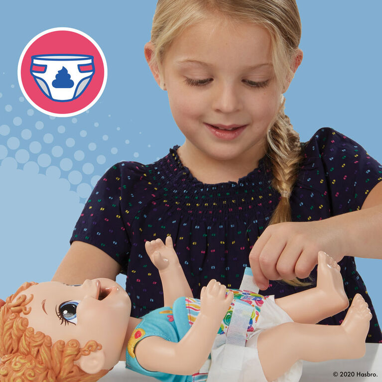 Baby Alive Breakfast Time Baby Doll with Waffle Maker, Accessories