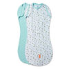 SwaddleMe 2 pack Arms Free Convertible Pod LITTLE BEES STAGE 2, 6-12 months