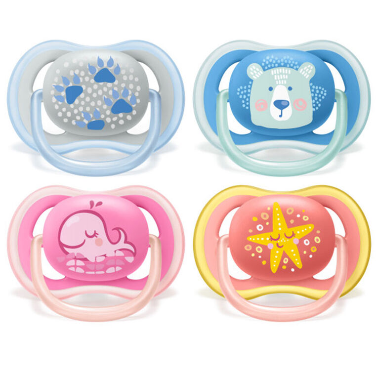 Avent Ultra Air Pacifier 6-18 Months  2 Pack