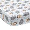 Bedtime Originals - Jungle Fun Fitted Crib Sheet - Multicolor