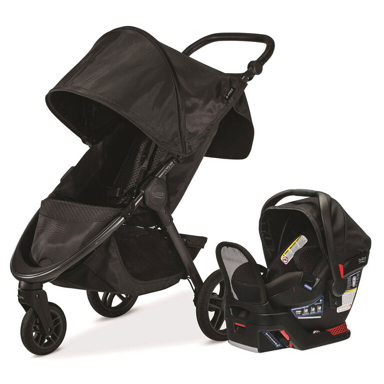 Britax B-Free Travel System - Midnight