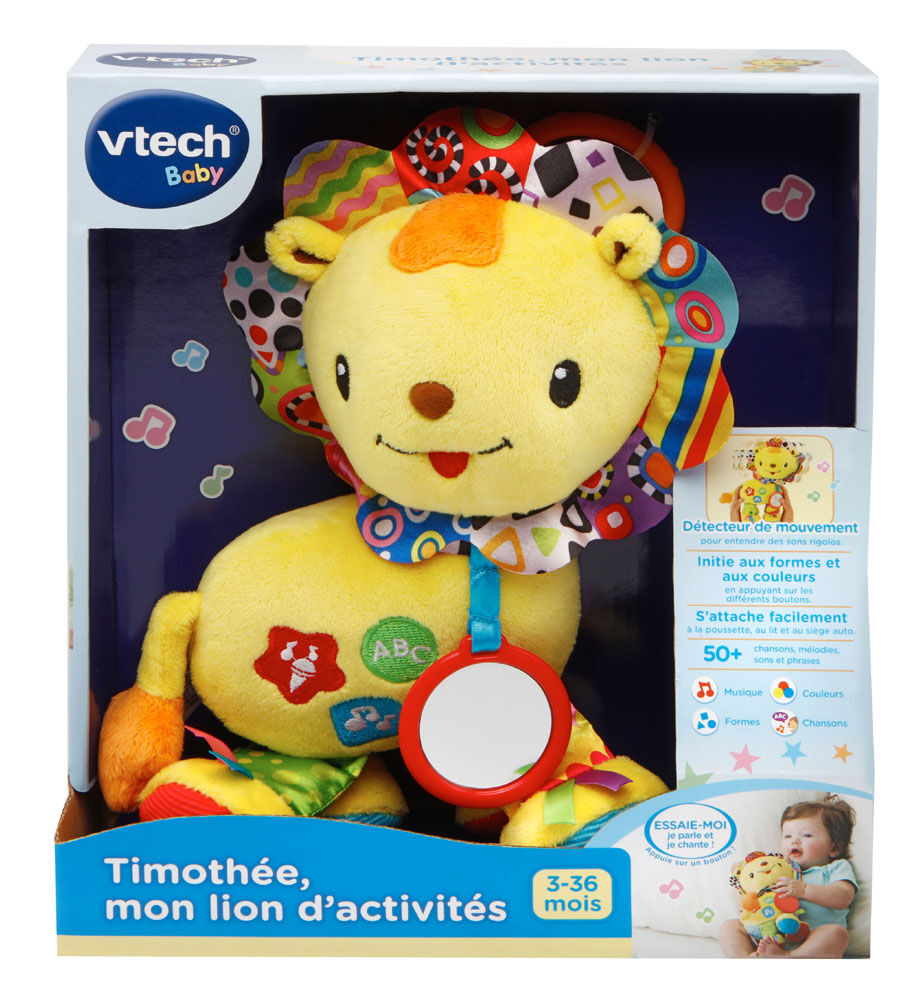 vtech crinkle & roar lion
