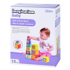 Imaginarium Baby - Stick & Stack Blocks