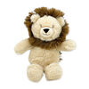 Jesse & Lulu Fleece Blanket with Tan Lion Toy