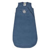 Perlimpinpin quilted cotton sleep bag - Blue star, 0-6 Months