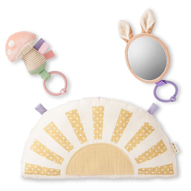 Ritzy Tummy Time Mat Pastel