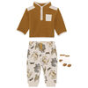 PL Baby Jogger Set Tan Dino
