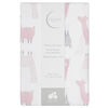 Drap-housse de Just Born Ombre Collection lama rose