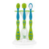 Nuby Oral Care Set 4-Stage System - Blue & Green