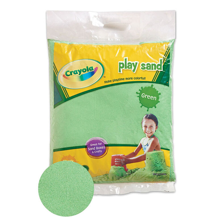 Crayola - 9 Kg Coloured PlaySand - Green