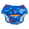Swimways Swim Diaper, Baby Swim Diapers for Swimming Pool, Lake and Beach, Newborn Diapers and Baby Essentials for Kids 13-18 lbs (6 Months), Shark