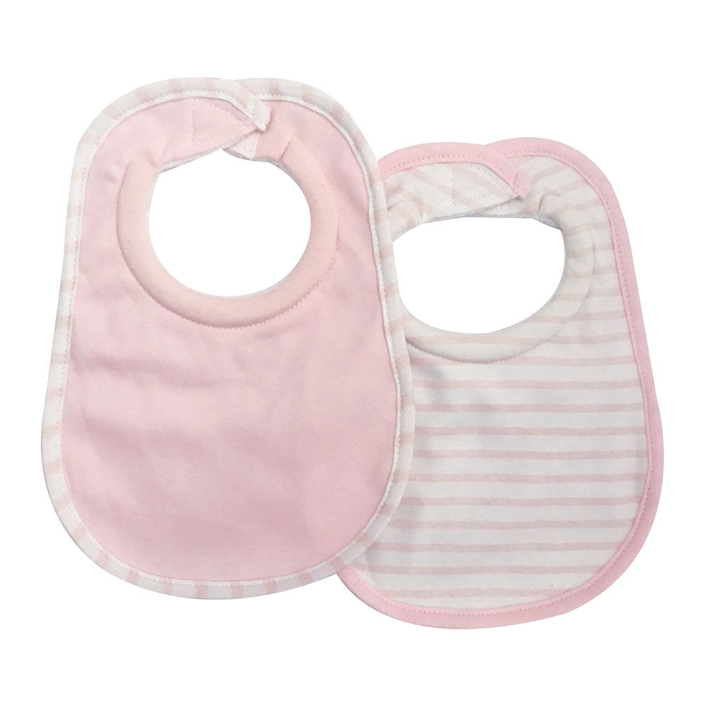 Koala Baby 2 Pack Milk Bib Pink