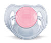 Suces transparentes de Philips AVENT, sans BPA, tout-petits 6 à 18 mois, paquet de 2, rose/violet.
