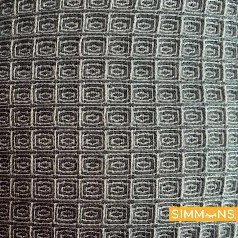 Nursing Cushion Grey Waffle Knit