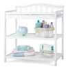 Forever Eclectic by Child Craft Wilmington/Camden Arch Top Changing Table, Matte White