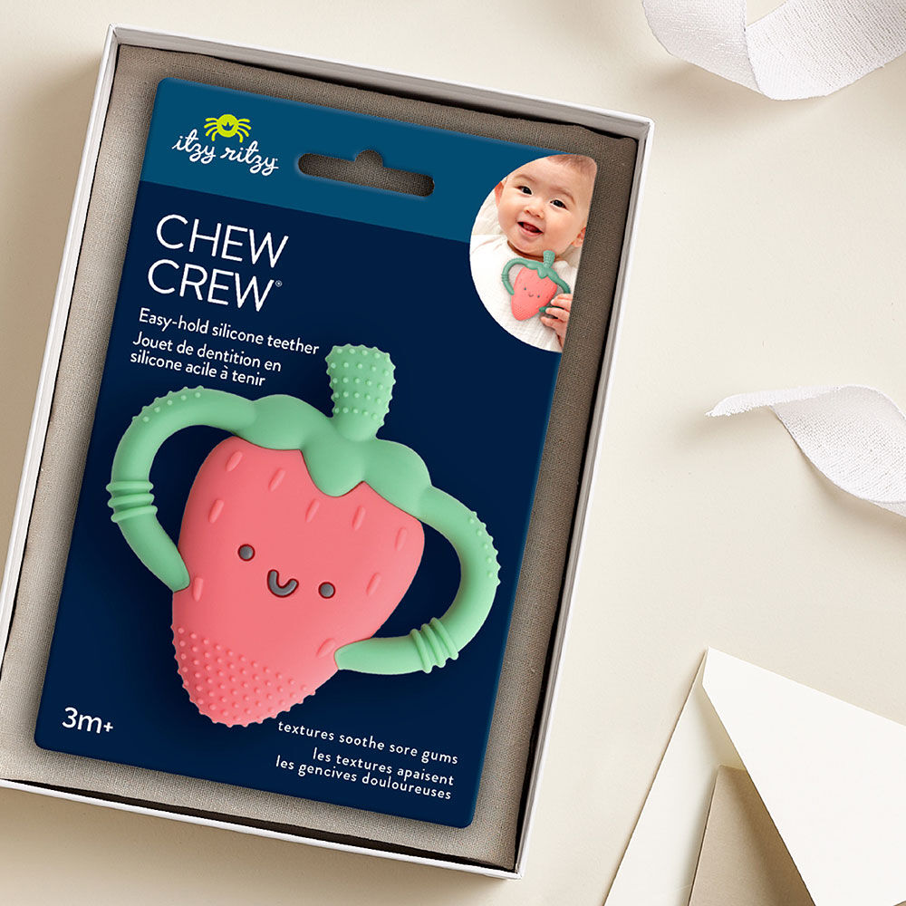 Itzy Ritzy - Chew Crew - Strawberry | Babies R Us Canada