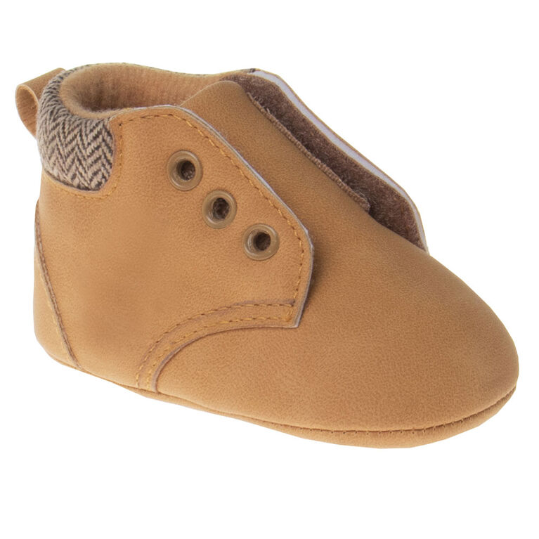 Chaussons bébé beige