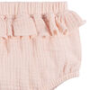 Gerber Childrenswear - 2-Piece Top + Diaper Set - Blush - NB