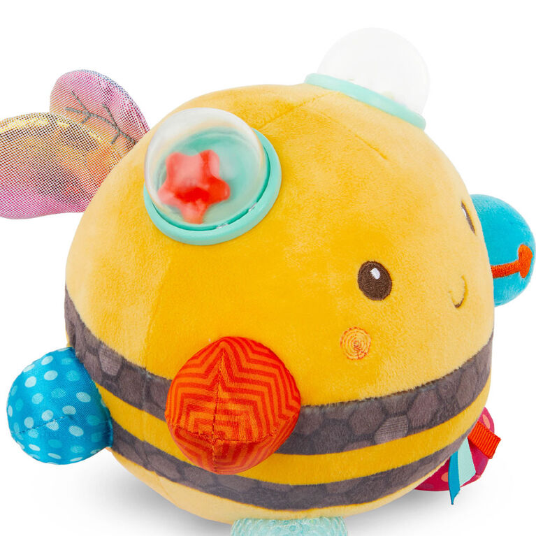 Jouet sensoriel en peluche, Fuzzy Buzzy Bee, B. toys