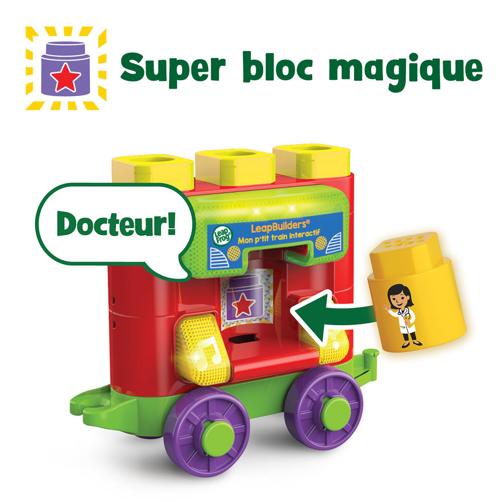 LeapFrog LeapBuilders 123 Counting Train French Edition