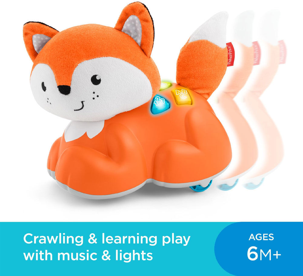 fisher price sit to crawl fox