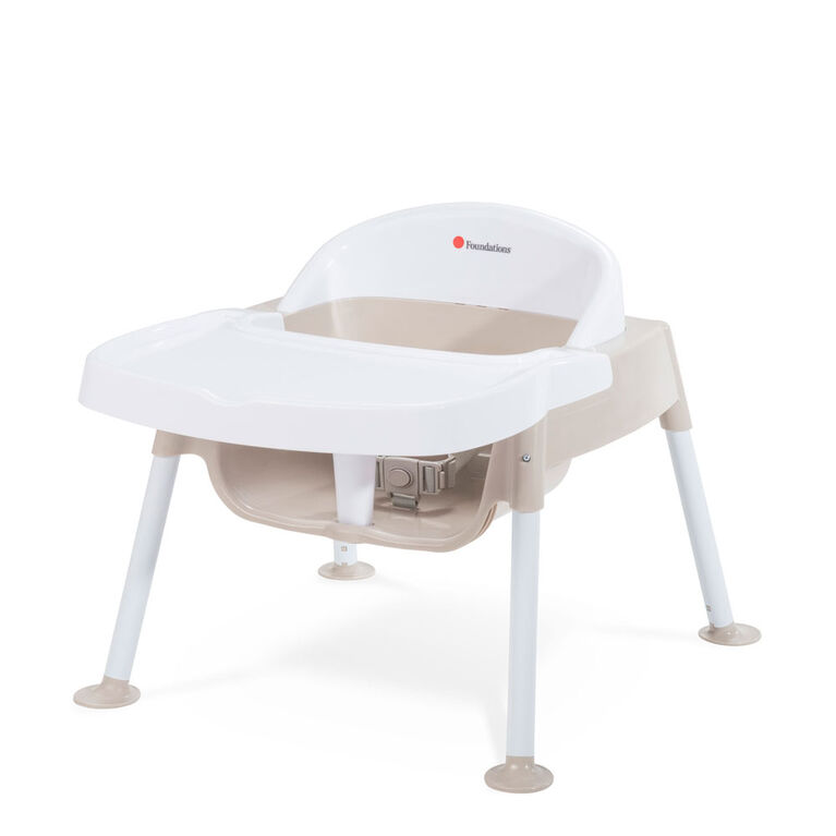 Foundations - Chaise de repas de 18 cm Secure Sitter - Havane et blanc.