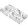 Kushies Couvre-Matelas pour Table à Langer avec Ouvertures pour Sangles Flanelle Flèches Noires