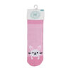 Small Wonder - Infant Sock, Pink Bunny 12-24M