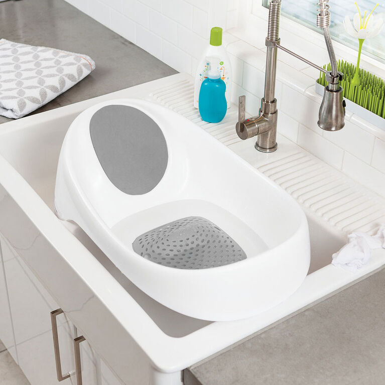 Boon Soak 3-Stage Bathtub - Grey