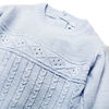 Rock A Bye Baby 3 Piece Knit Cardgian Set-Blue 6-9M