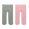 Carter's - Paquet de 2 collants à volants - gris/rose.