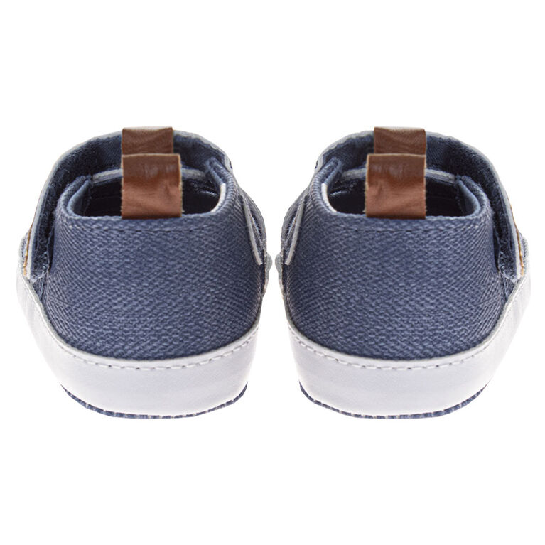 Beverly Hills Polo Club Fisherman Sandal Denim Size 4