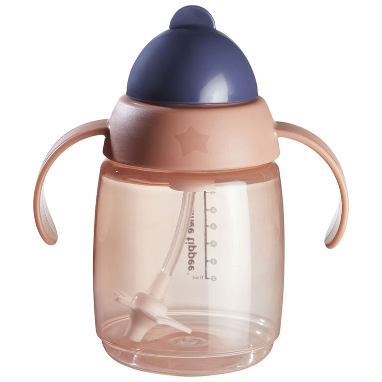 Gobelet à paille lestée Superstar de Tommee Tippee (6m+, 10 oz, rose)