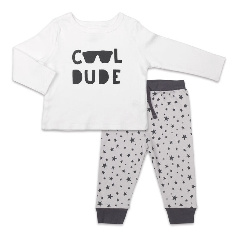 Koala Baby Let's Play Long Sleeve Shirt and Pants Set, Cool Dude - 24 Months