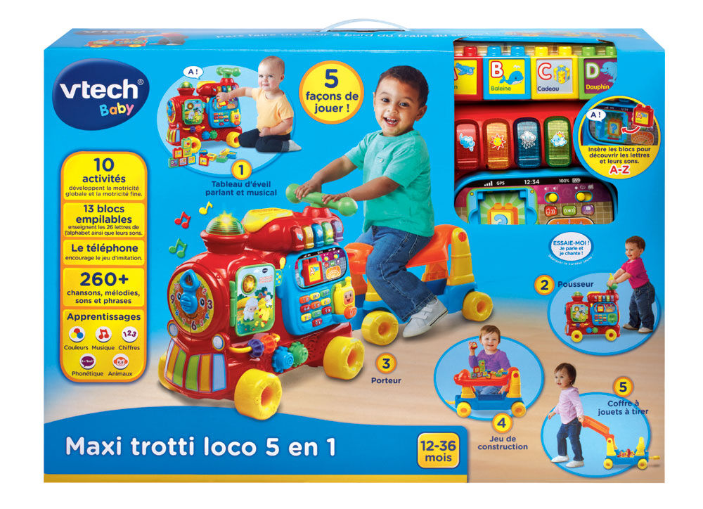 VTech Sit to Stand Ultimate Alphabet Train French Edition