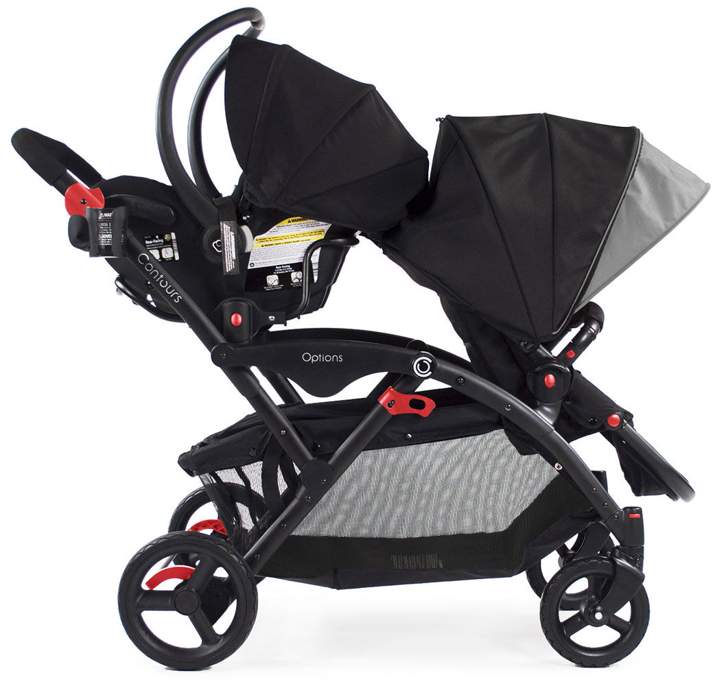 kolcraft contours options lt tandem stroller