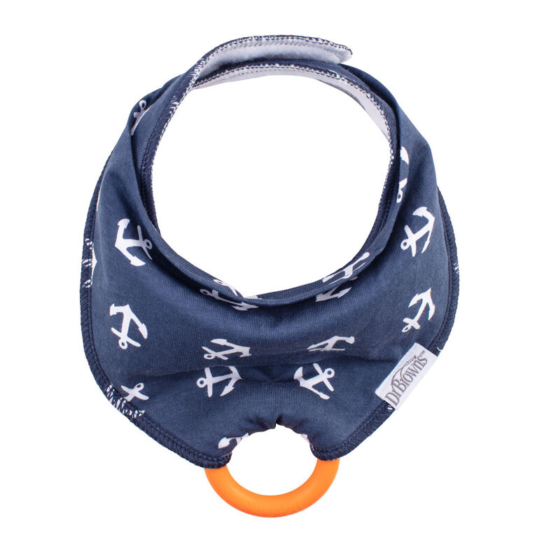 Dr. Brown's Bandana Bib - Anchor