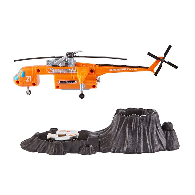 Matchbox Volcano Rescue Playset Toys R Us Canada