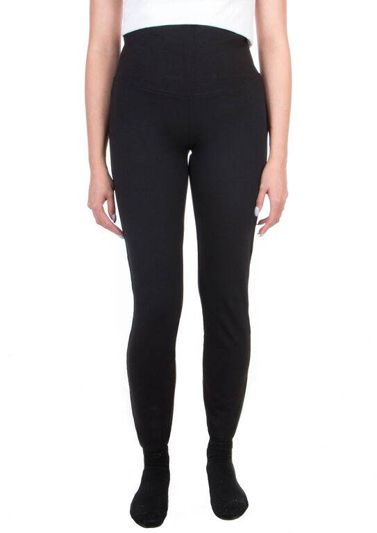 Jambières de maternité pour femmes noir - grand.