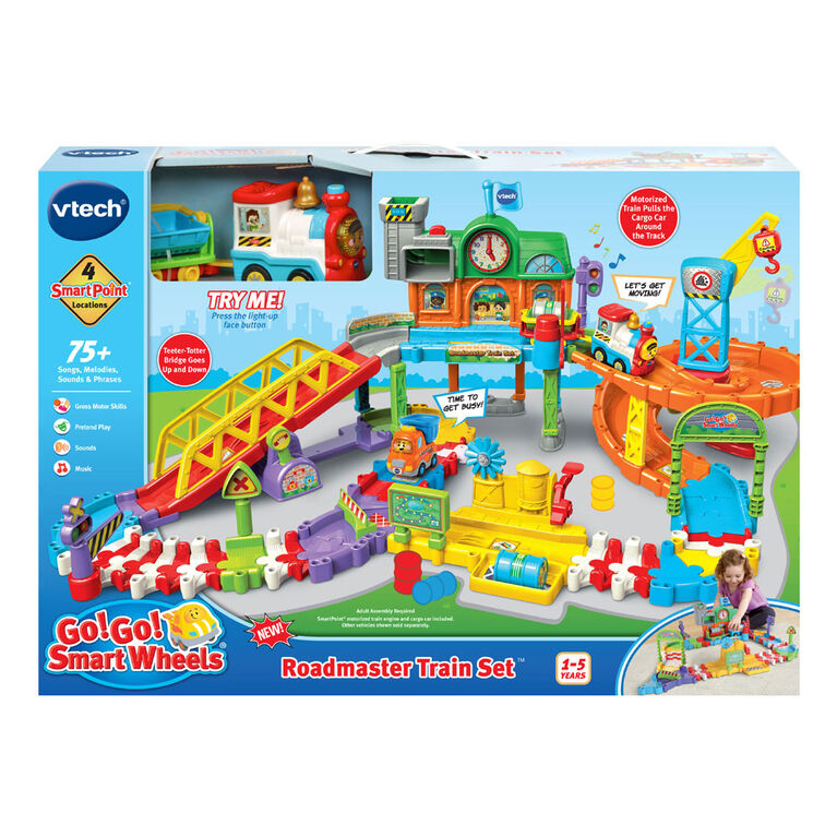 VTech Go! Go! Smart Wheels Roadmaster Train Set - English Edition