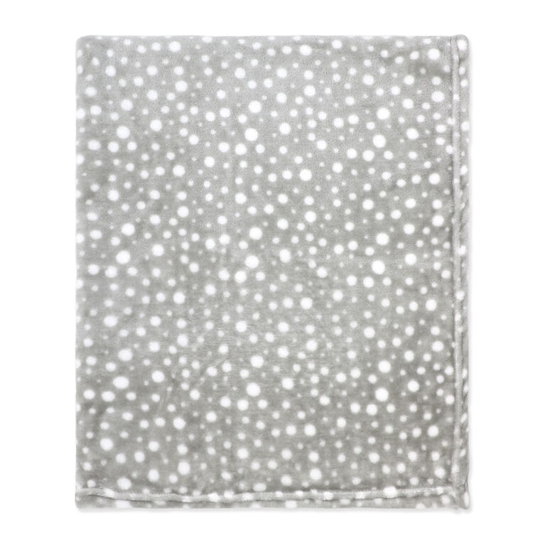 Jesse & Lulu Fleece Blanket with Grey Elephant Toy