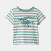 RISE Little Earthling Short Sleeve Tee Dk Aqua Sea