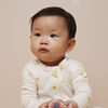 happy dream organic sleeper, 12-18m - white lemon