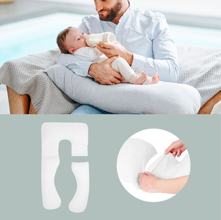 XXL Maternity Pillow Mineral Grey