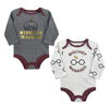 Harry Potter 2 Pack Bodysuits - Grey, Newborn.