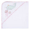 Koala Baby - Pink Narwhal Woven Hooded Towel - 2 Pack