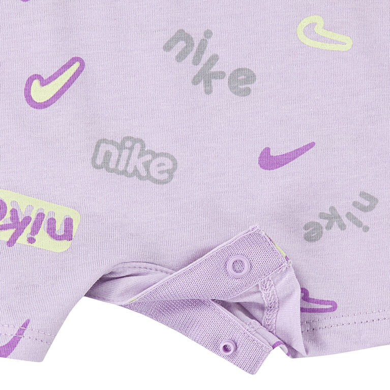 Barboteuse Nike - Mauve