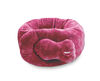 Oreiller portatif de massage pour les déplacements de Sharper Image - Magenta.